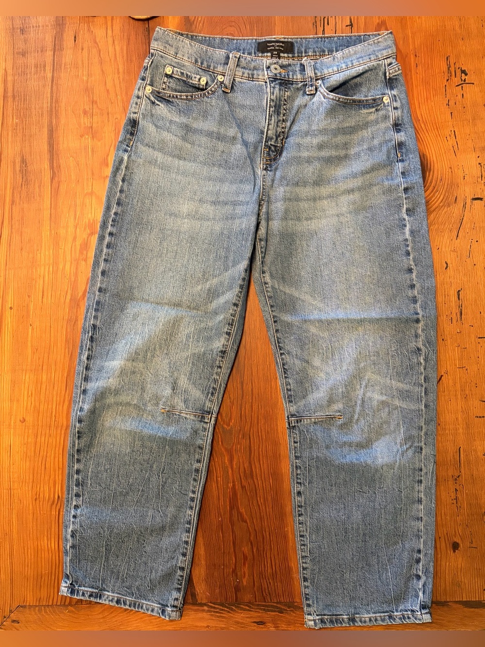 Banana Republic barrel leg jeans size 28